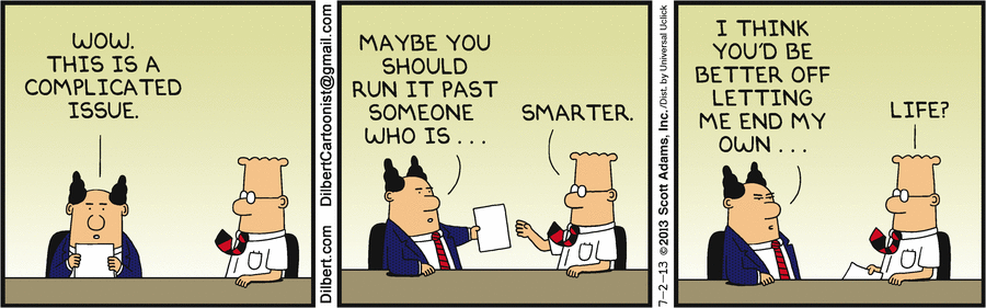 Dilbert Cartoon